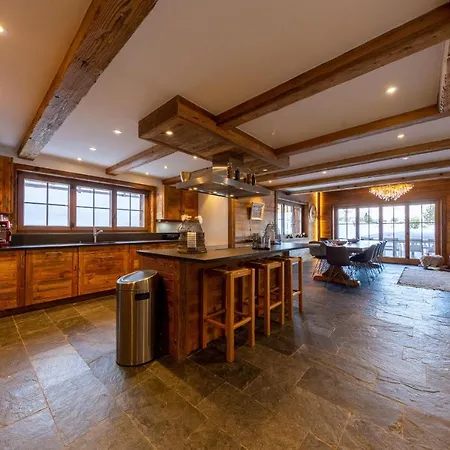 Chalet Luxury Alps Chalet Yolo Outdoor Pool Nendaz